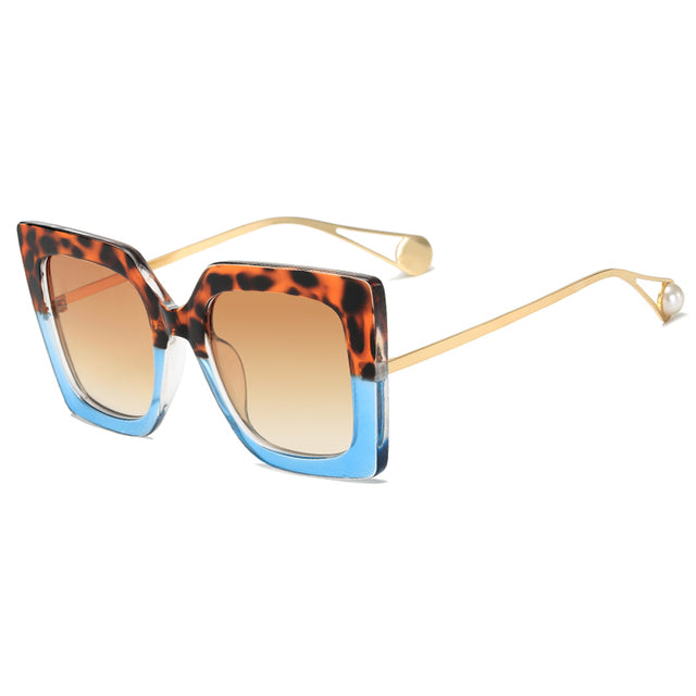 Vintage Style Sunglasses (Tortoise/Turquoise) iglowe