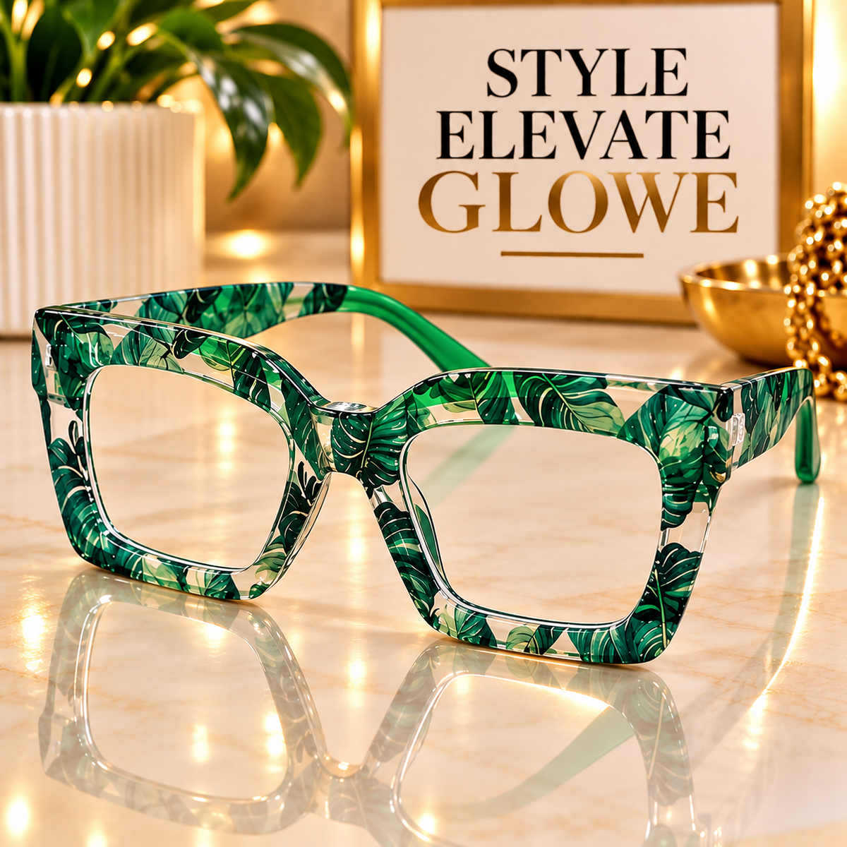 Tropical Leaf iGlowe Eyewear