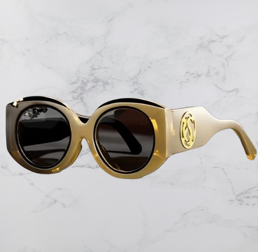 Camille Gold iGlowe Fashion Eye Wear