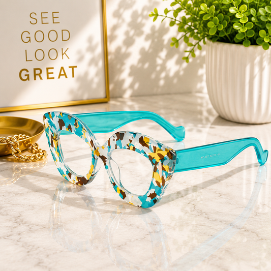 Mint iGlowe Fashion Eye Wear