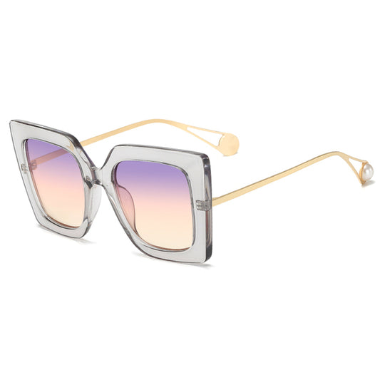 Vintage Style Sunglasses (Clear) iglowellc