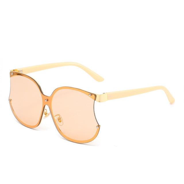 Women's Sleek Style Sunglasses (Yellow) iglowellc